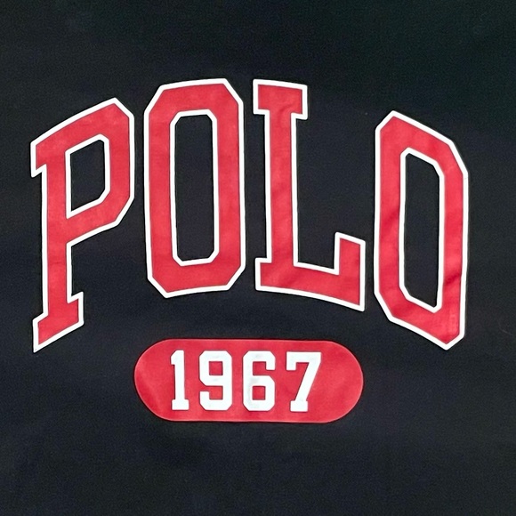 Polo by Ralph Lauren Black T-Shirt Medium - Picture 2 of 3